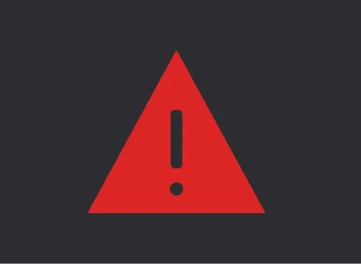 An AI-generated image of a warning sign