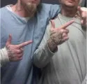 Aryan Nations (hand sign - Tennessee prison gang)