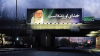 A billboard featuring an image of Iranian Supreme Leader Ayatollah Ali Khamenei is displayed on an overpass on March 3, 2026, in Tehran, Iran