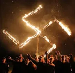 Burning Neo-Nazi Symbols