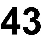 43